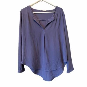 Elegant Women's Blouse in Rich Blue